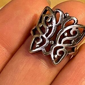 James Avery retired butterfly ring size 5